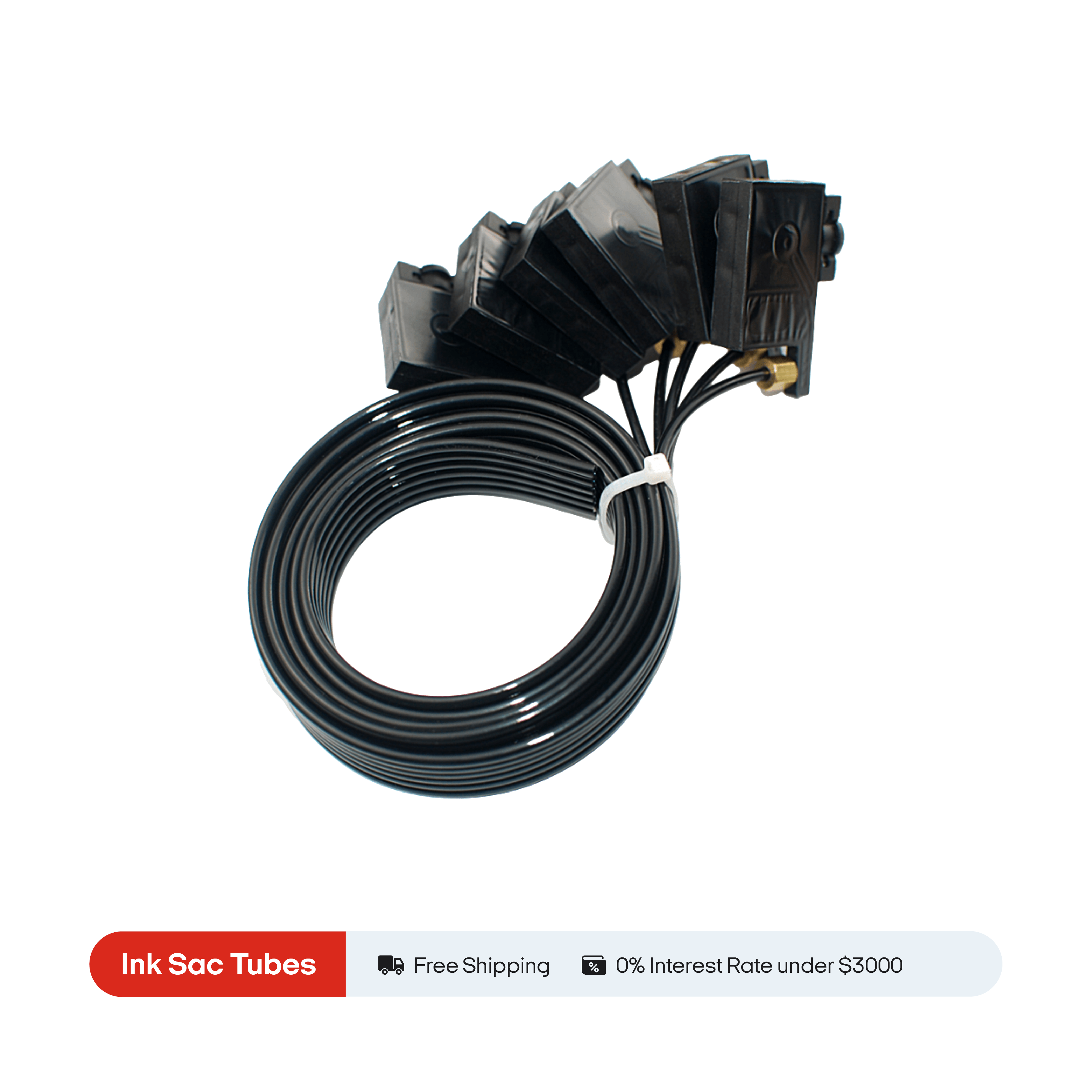 Procolored Drucker 6*120 cm Tintenbeutel mit Kartuschen – für UV Flachbettdrucker