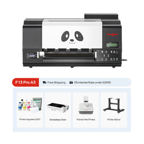 Procolored F13 Pro Panda DTF-Drucker 13" A3 Dual XP600 + Standfuß & Komplettpaket Premium