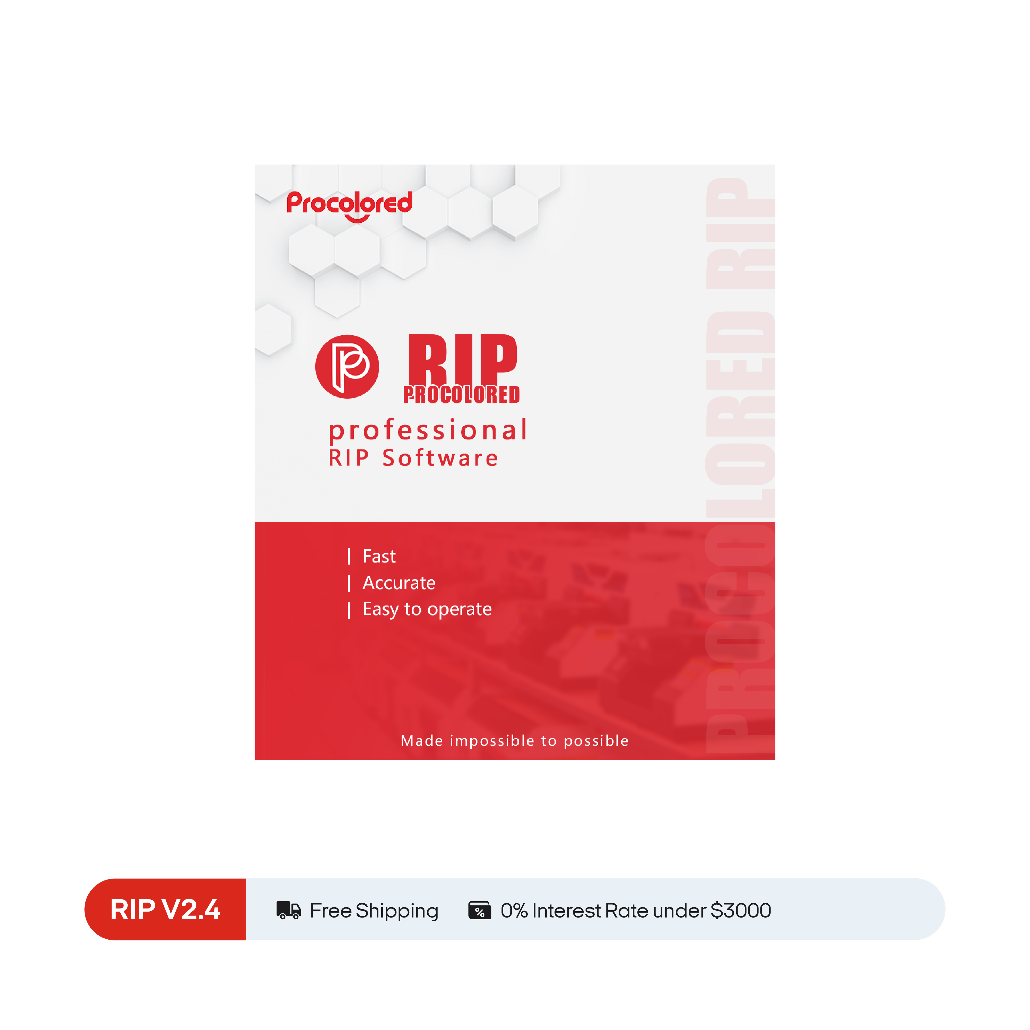 Pr Rip Software Procolored Heimat / USB Dongle für Procolored RIP V2.3 oder höher