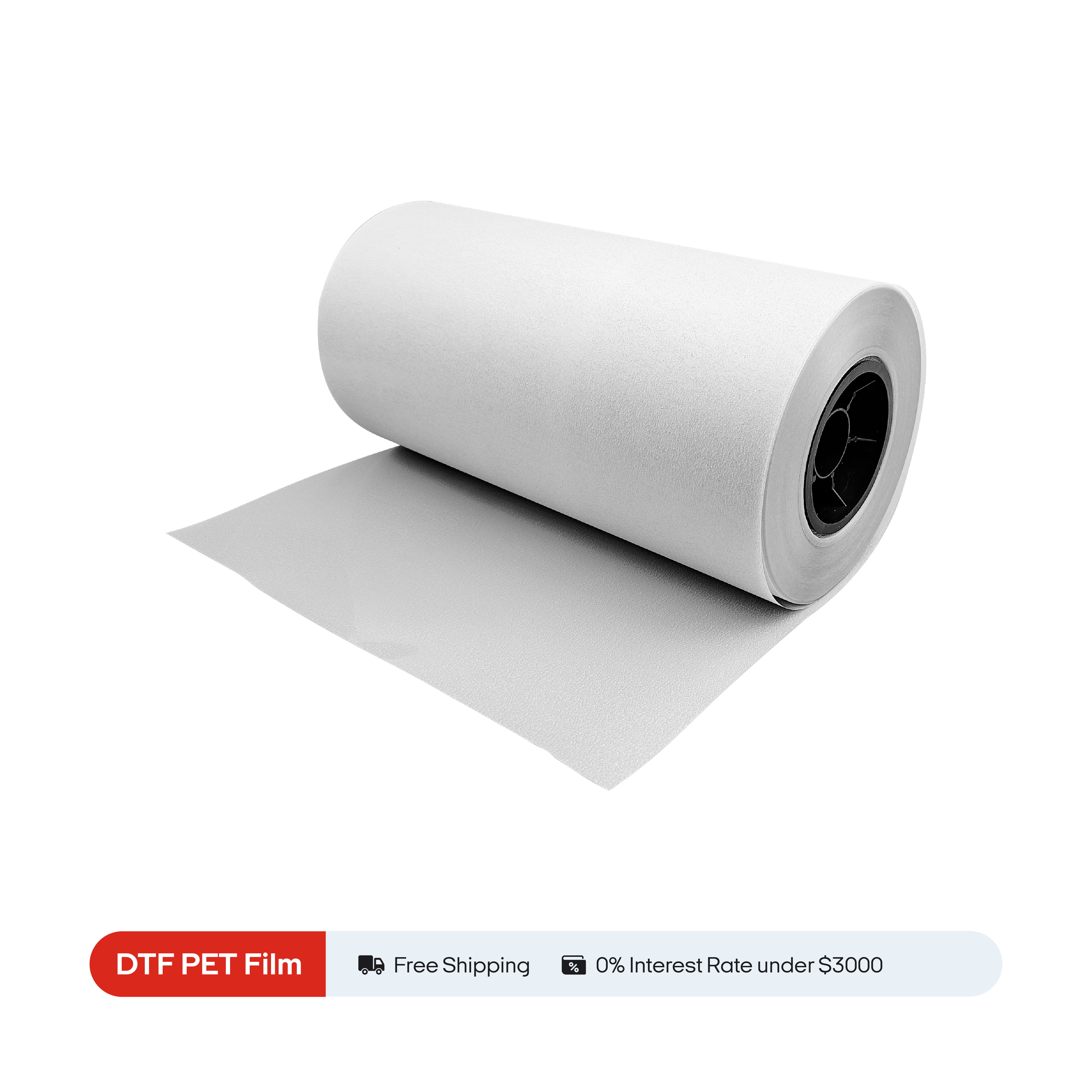 Procolored DTF Glitter Transfer Roll Film 11,8 Zoll x 328 FT – geeignet für A3 DTF Drucker