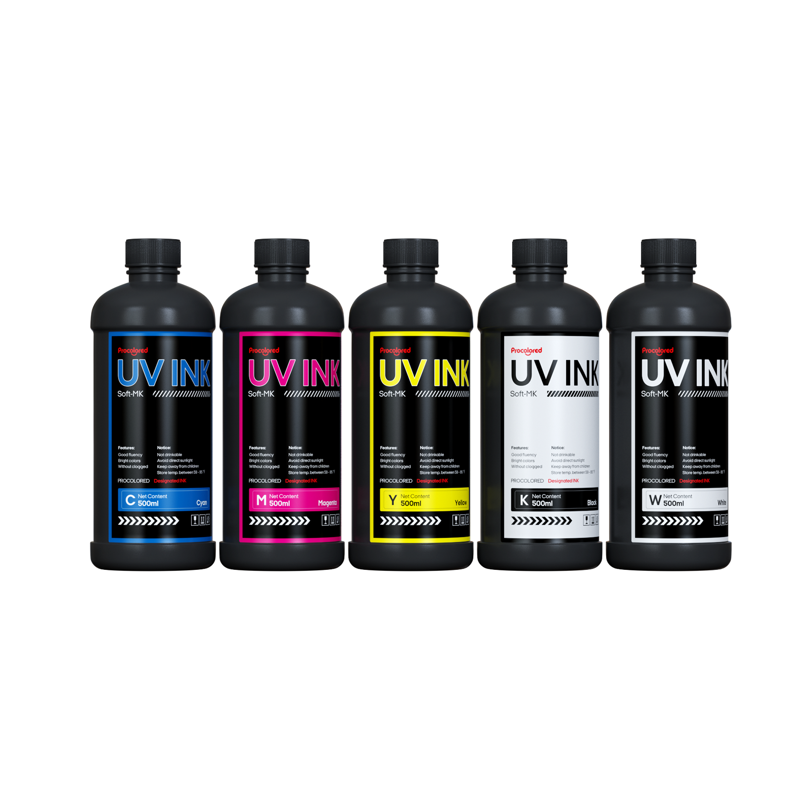 Procolored Tinte für UV Drucker 500 ml