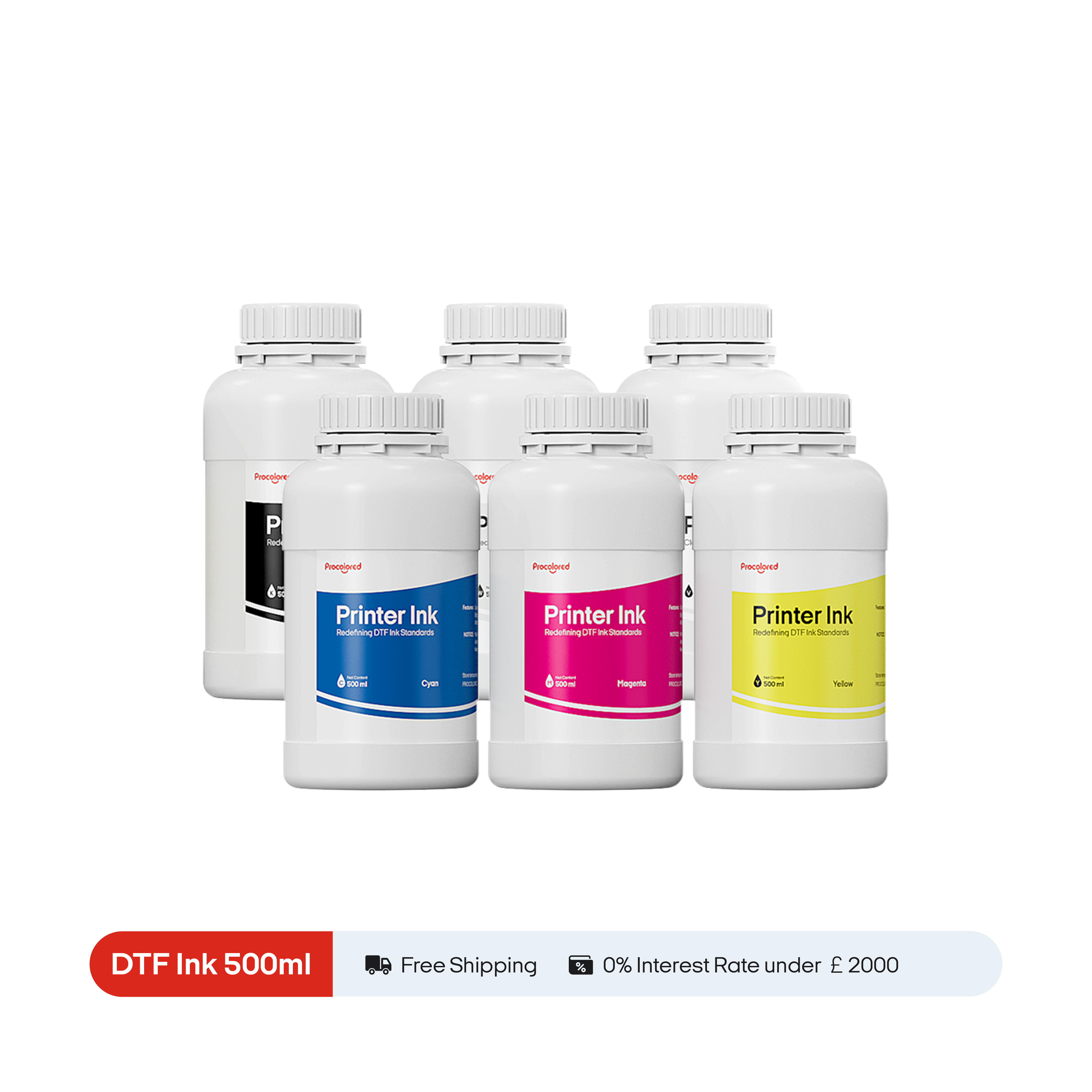 Procolored Direct to Transfer Film Tinte 500ml